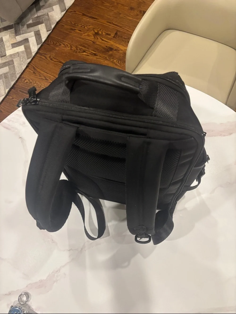 Tumi Black Men's Business Travel Backpack